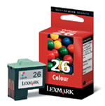 Lexmark High Resolution Colour Cartridge No. 26